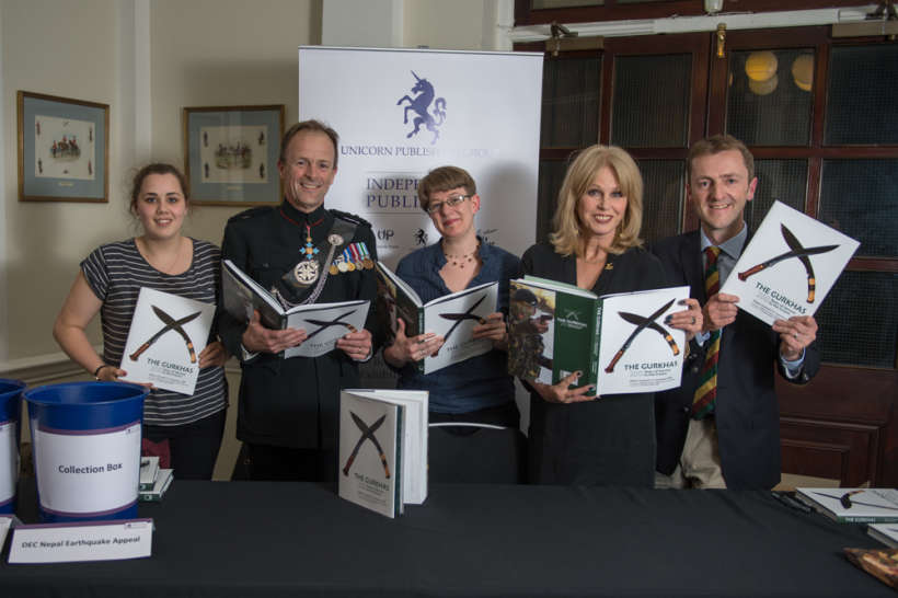 Joanna Lumley at the Book Launch
