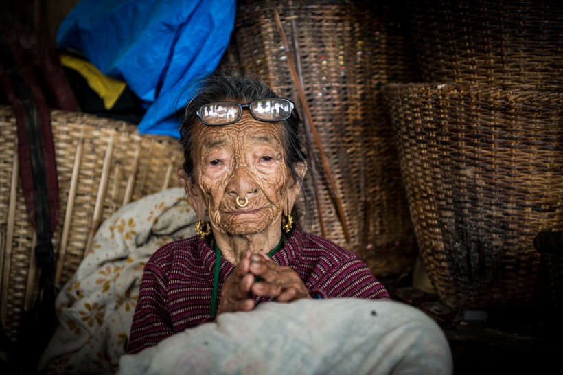 This ex-Gurkha widow was found sleeping in the store of her children's house - the only place safe to sleep