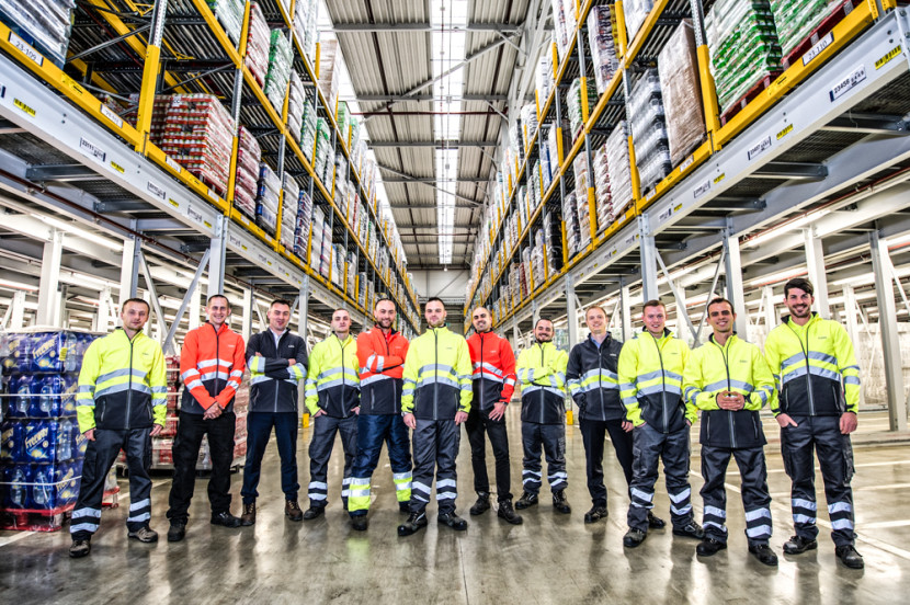 Some of the team at a Regional Distribution Centre